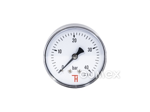 MANOMETER UND VAKUUMMETER STANDARD - ANSCHLUSS HINTEN